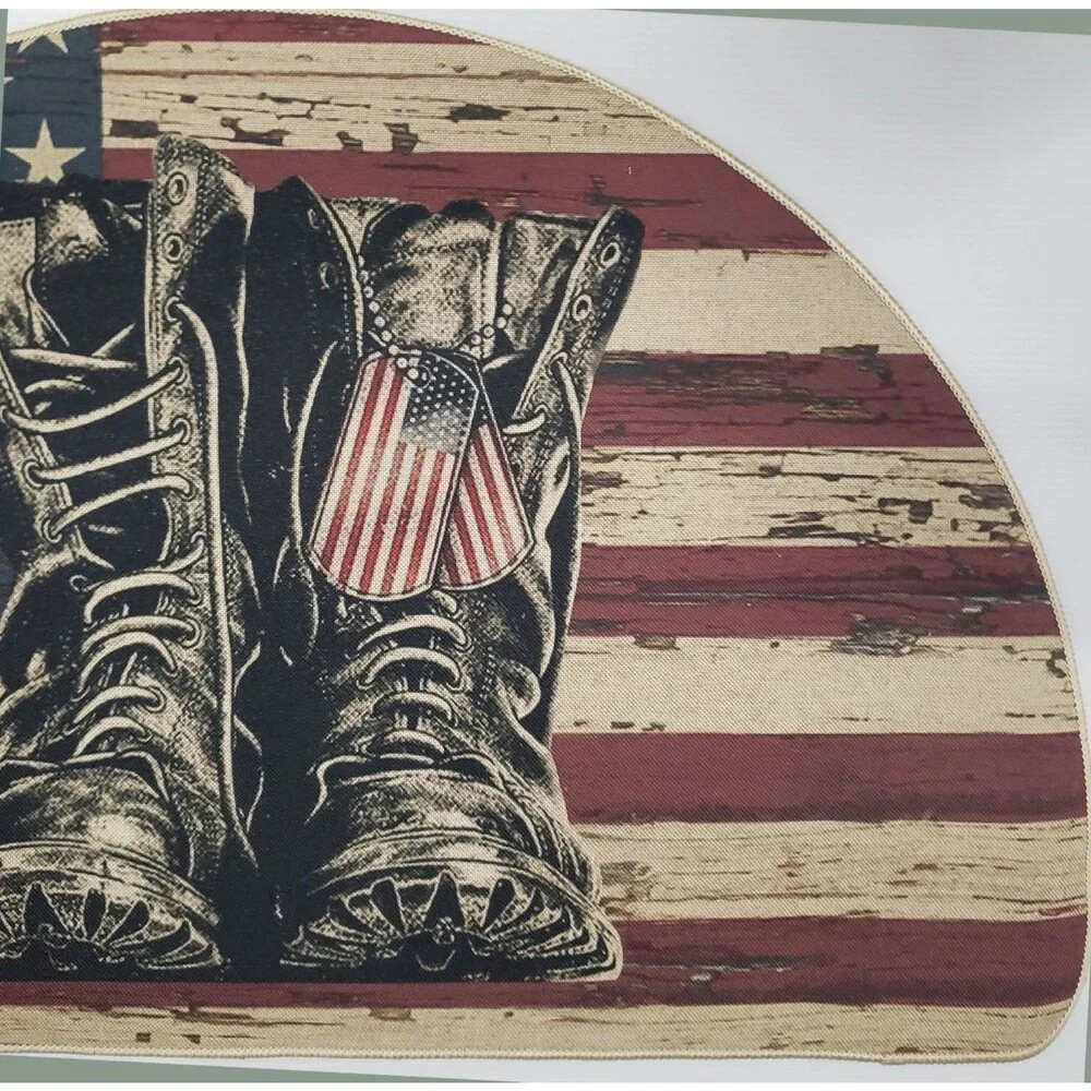Polyester Bendable Rubber Back Floor Mat(17
